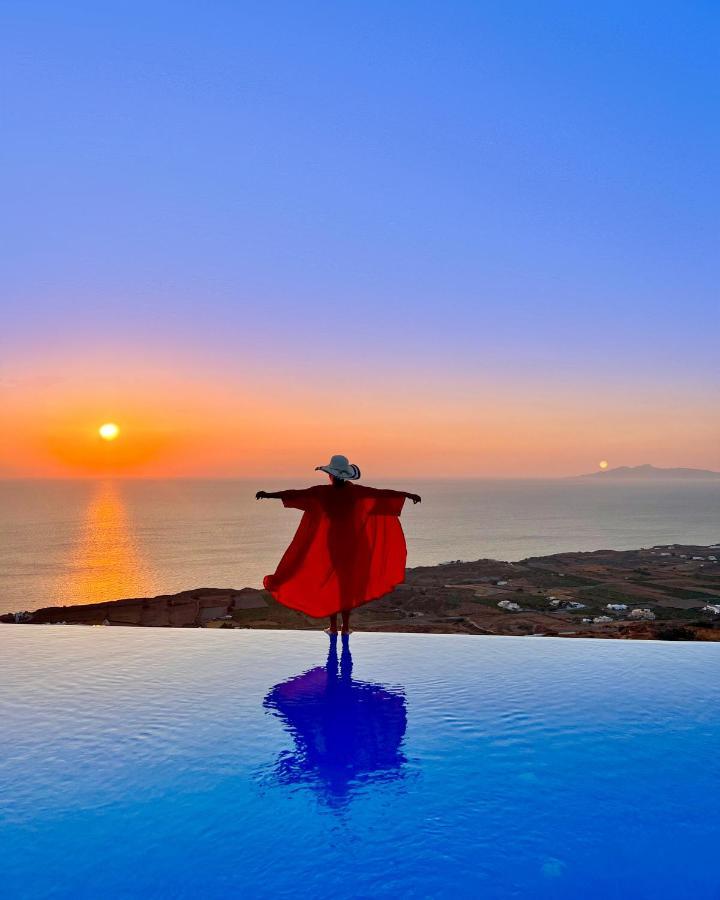 Luna Rossa Santorini Imerovígli Kültér fotó
