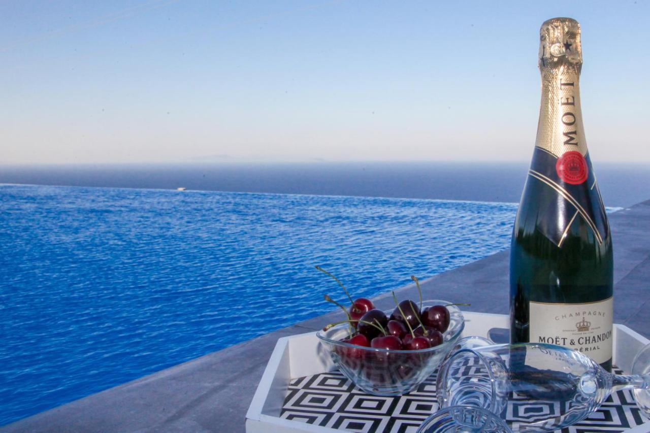 Luna Rossa Santorini Imerovígli Kültér fotó